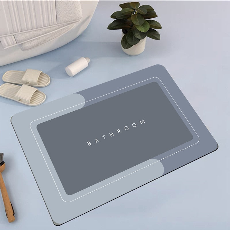 Super Absorbent non-slip Floor Mat Kitchen Bathroom Mat