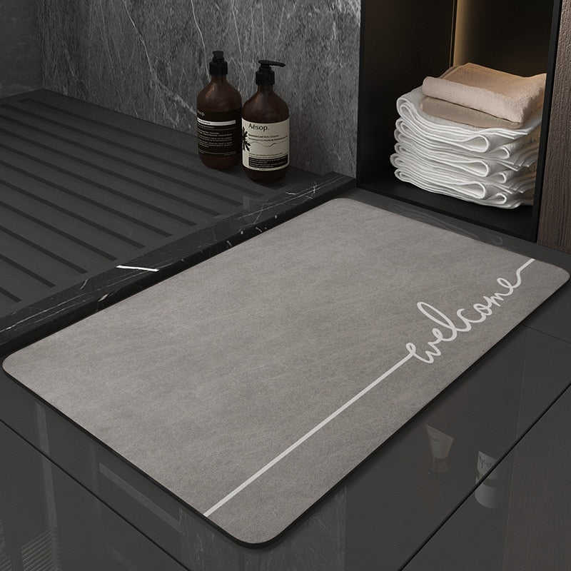 Super Absorbent non-slip Floor Mat Kitchen Bathroom Mat