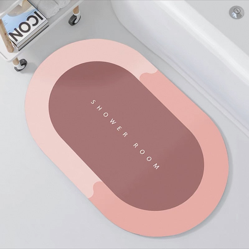Super Absorbent non-slip Floor Mat Kitchen Bathroom Mat