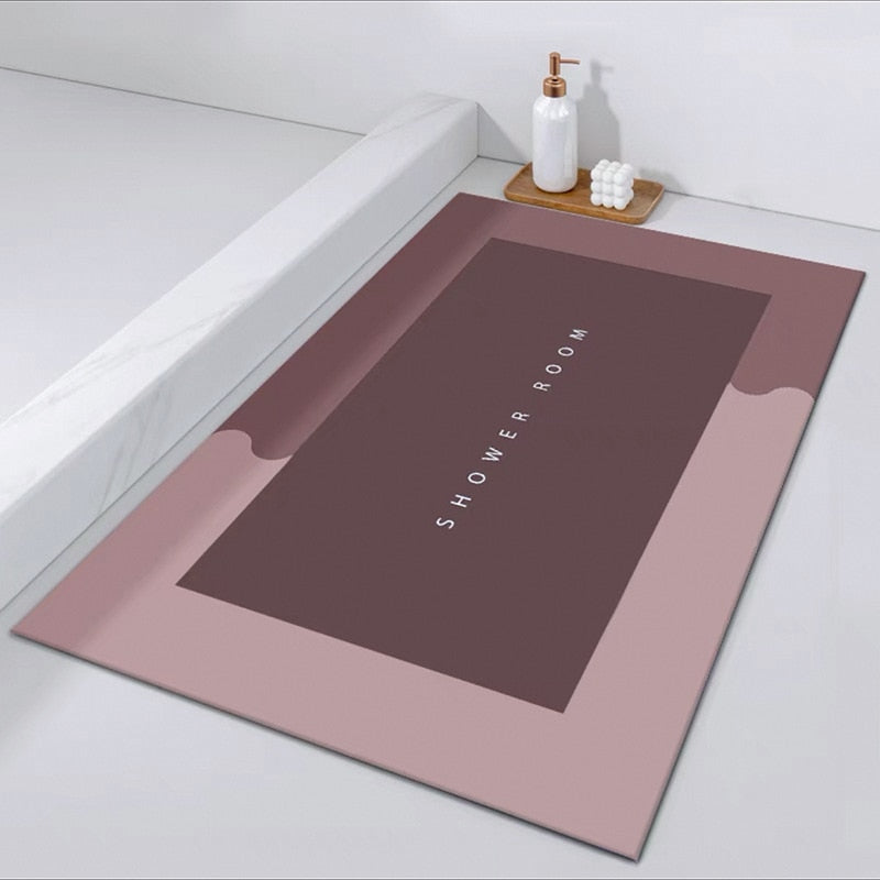 Super Absorbent non-slip Floor Mat Kitchen Bathroom Mat