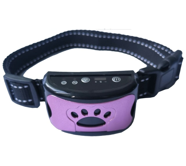 Pet Dog Anti Barking Device USB Electric Ultrasonic Dogs Training Collar