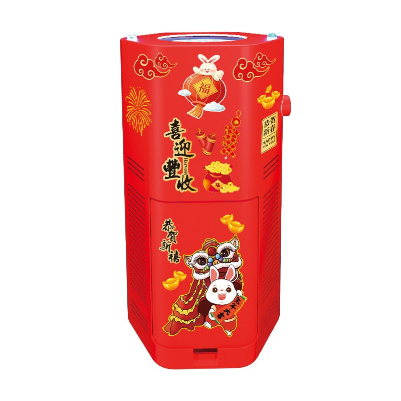 Automatic Fireworks Bubble Machine With Flash Lights