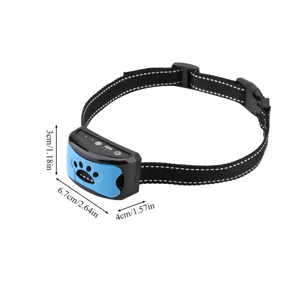 Pet Dog Anti Barking Device USB Electric Ultrasonic Dogs Training Collar