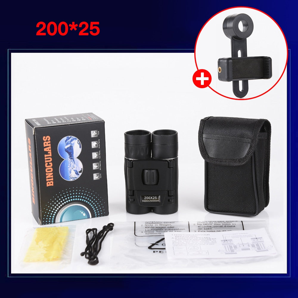 500x25 50000M Telescope Powerful Binoculars
