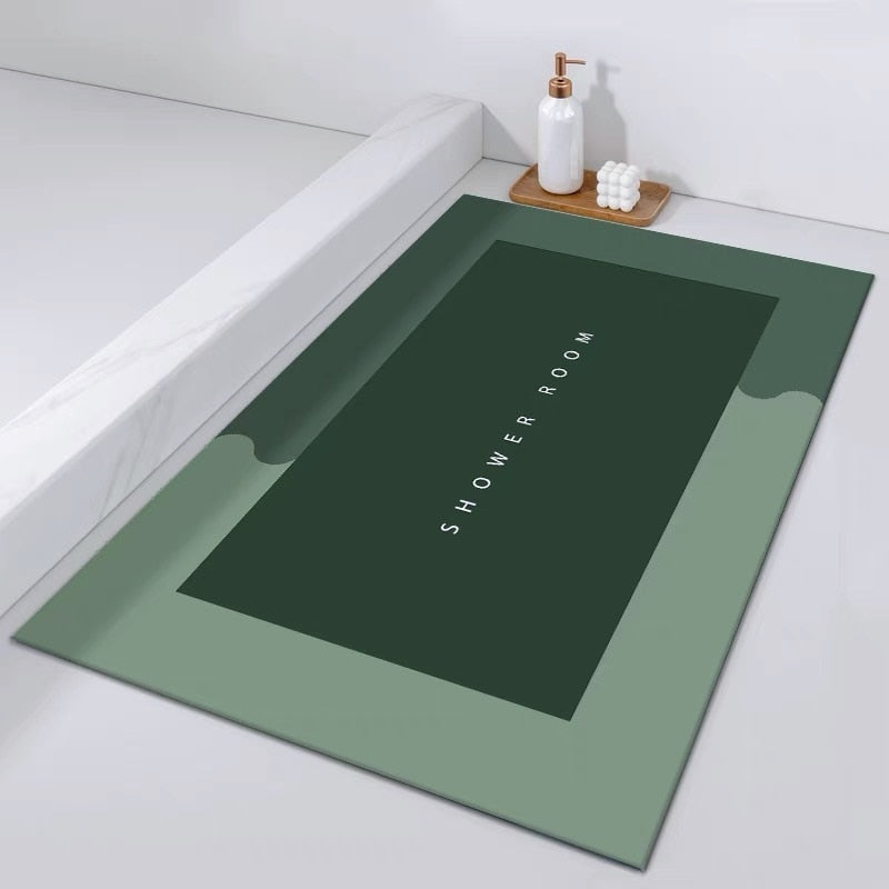 Super Absorbent non-slip Floor Mat Kitchen Bathroom Mat