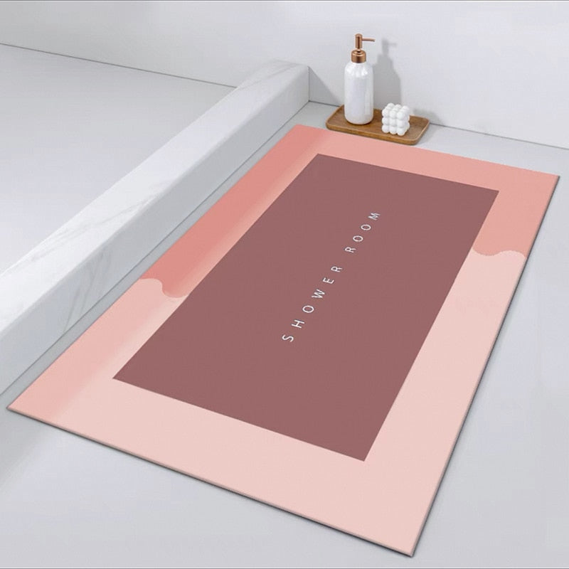 Super Absorbent non-slip Floor Mat Kitchen Bathroom Mat
