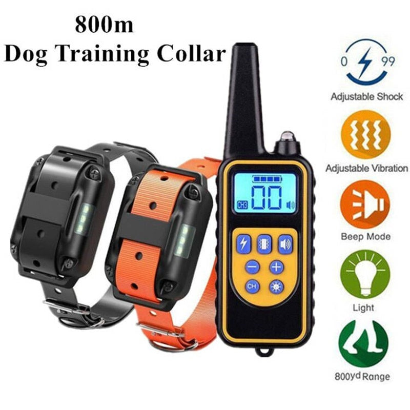 Pet Dog Anti Barking Device USB Electric Ultrasonic Dogs Training Collar