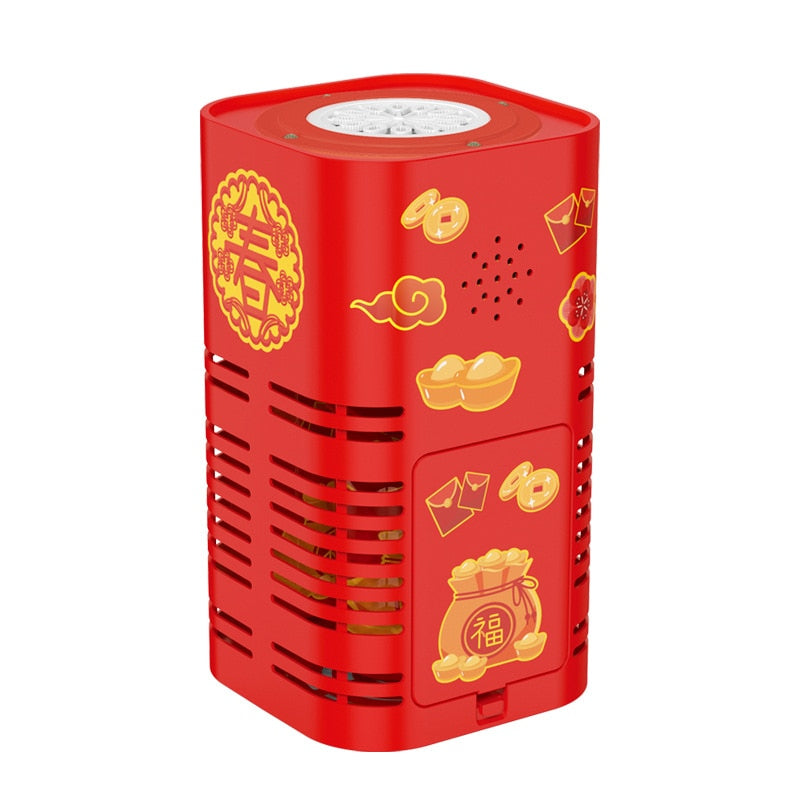 Automatic Fireworks Bubble Machine With Flash Lights