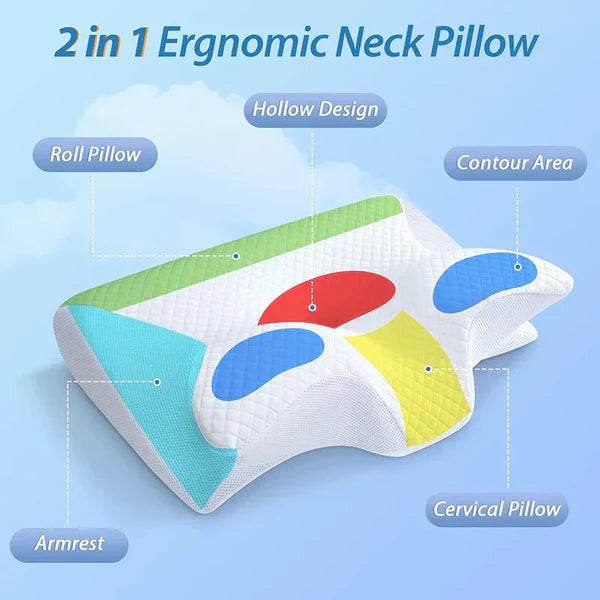Heavenly Sleep Ergonomic Pillow