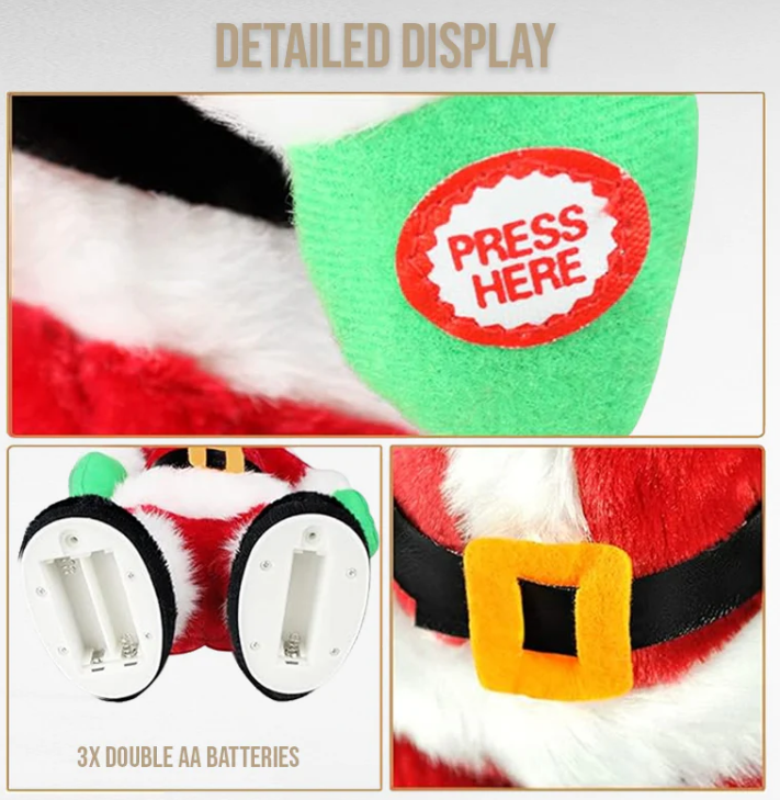 Dancing Santa Buddy for Holiday Fun