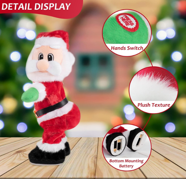 Dancing Santa Buddy for Holiday Fun