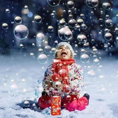 Automatic Fireworks Bubble Machine With Flash Lights