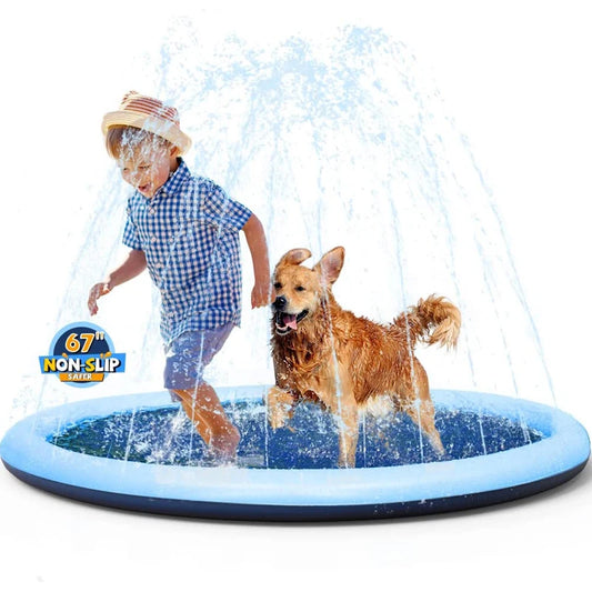 Kids Dog Anti-Slip Splash Pad