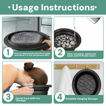 Facial Ice Bath Bowl