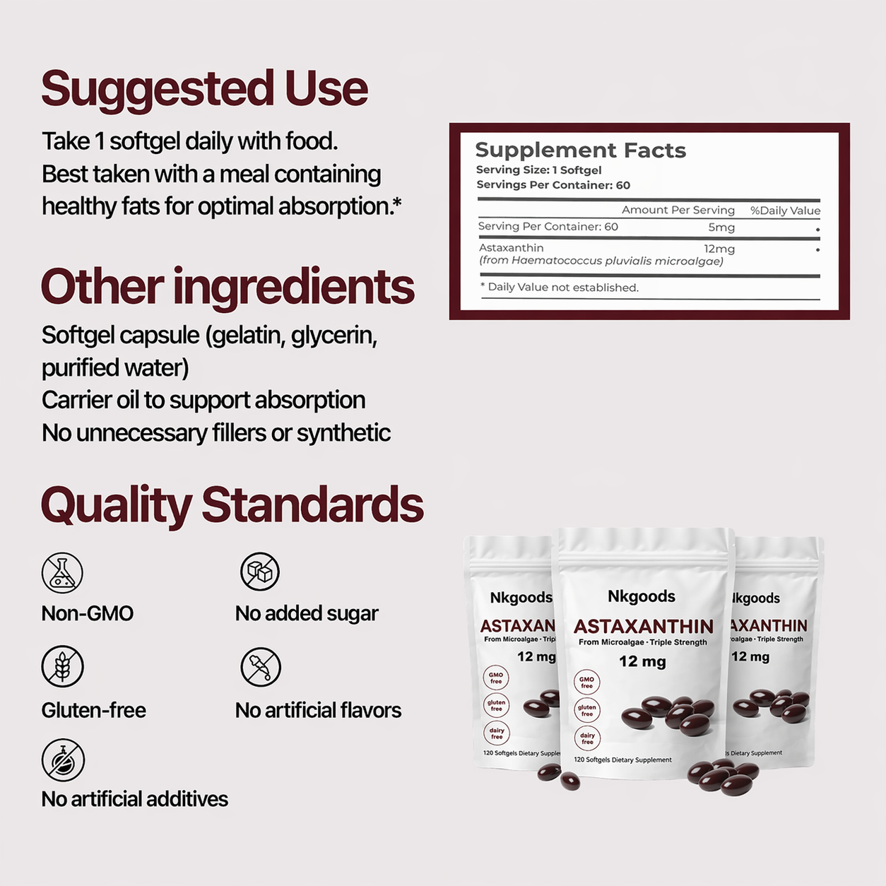 Radiant Strength Daily Astaxanthin Boost