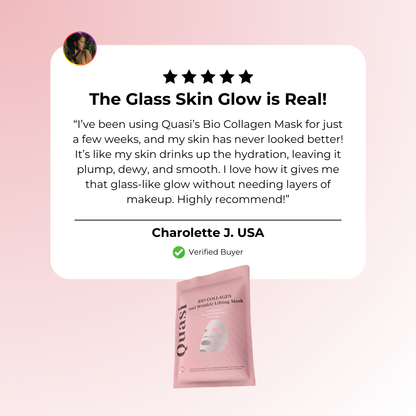 Radiant Glass Skin Masks