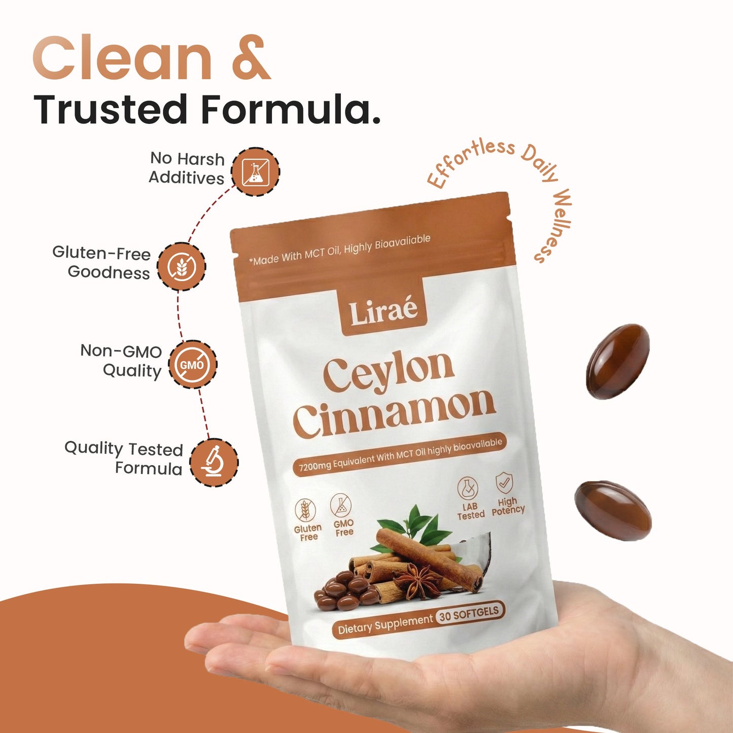 True Ceylon Cinnamon Daily Softgels