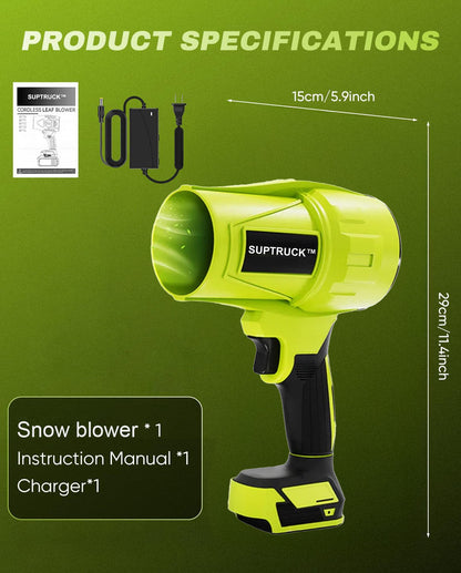 SwiftSnow Compact Handheld Power Blower