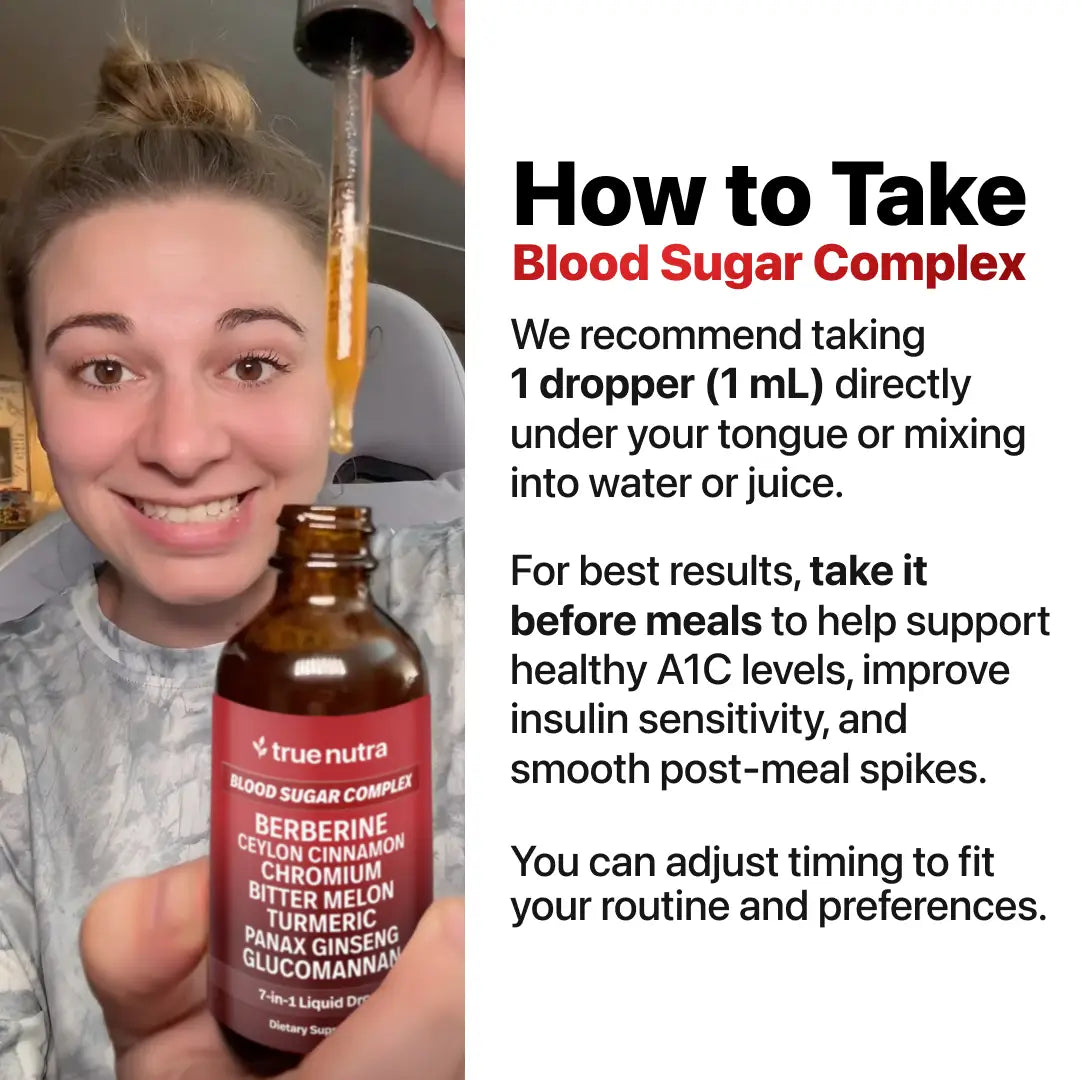 Daily Blood Sugar Support Drops