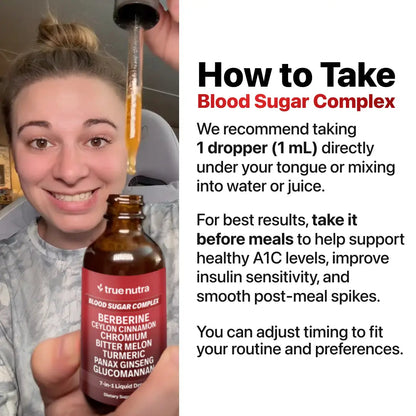 Daily Blood Sugar Support Drops