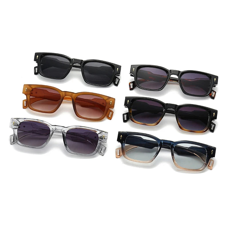 SOEI Retro Square Sunglasses