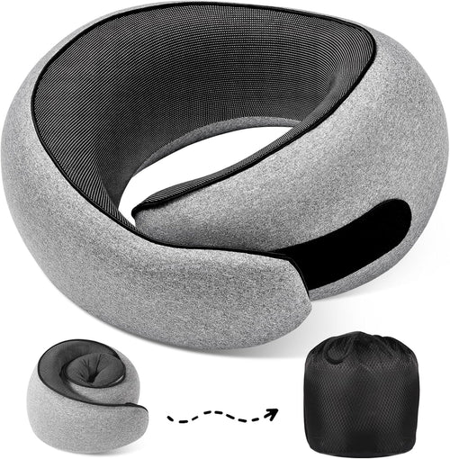 Cozy Memory Foam Travel Pillow