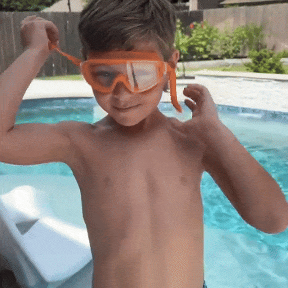 SplashGuard Anti-Leak Kids Swim Goggles