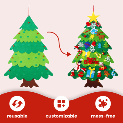 Toddler-Friendly Felt Christmas Tree