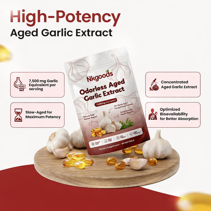 Odorless Aged Garlic Heart Support