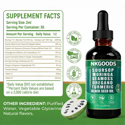 10-in-1 Soursop Daily Energy Drops