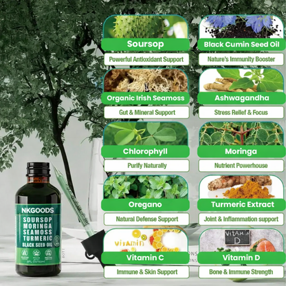10-in-1 Soursop Daily Energy Drops